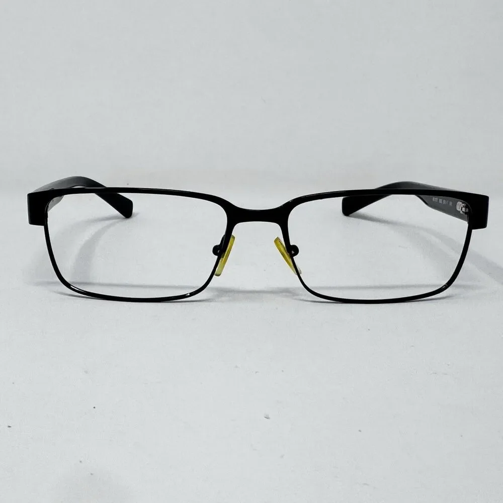 Armani Exchange AX1017 6000 Black Rectangular Eyeglass Frames 56-17-145